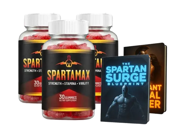 Spartamax 3 bottle pack with 2 free bonus ebooks